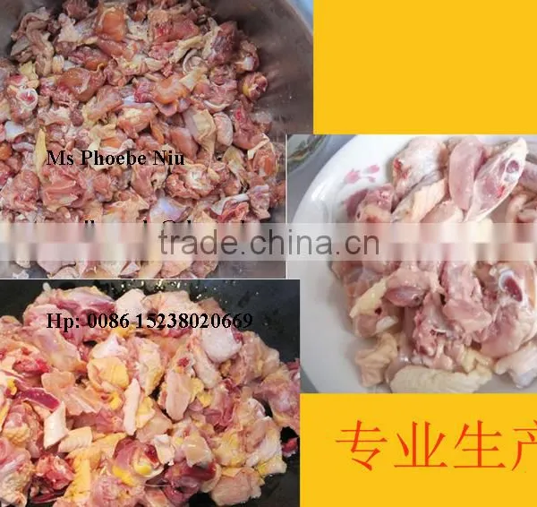 Meat Cube Cutting Machine/ Meat and Bone Cutting Machine/ Frozen Meat Cutting Machine photo-5