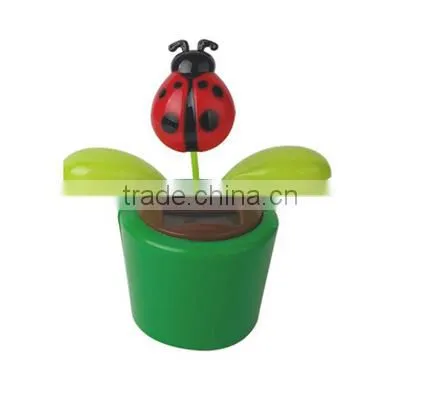 Plastic Colorful Flip Flap Solar Flower photo-6