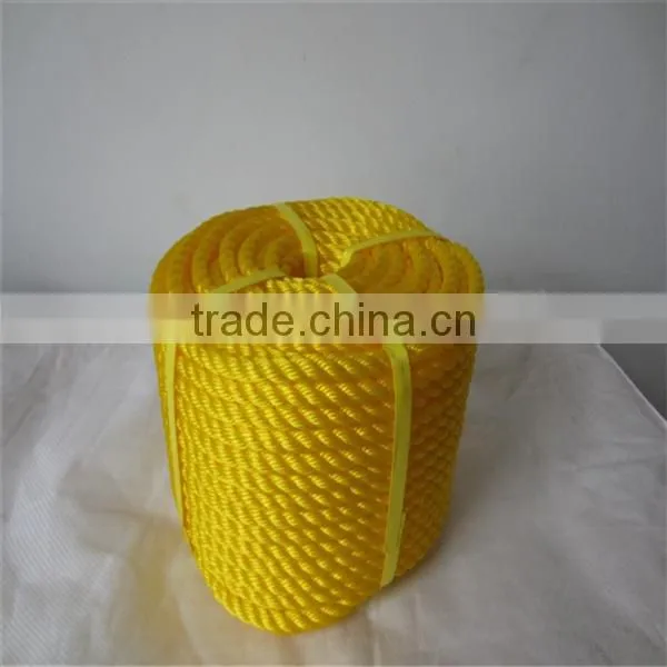 Yellow Polyester and HEMP Rope photo-3