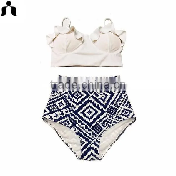 Hot Selling Latest Design Quality High Waist Swim Wear photo-6