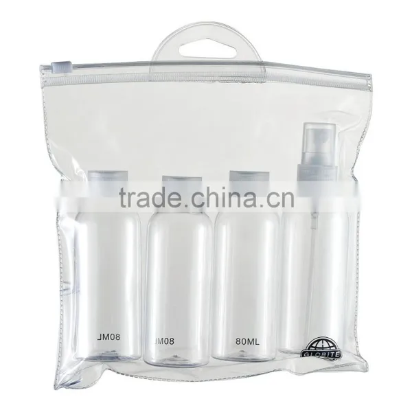 Transparent Toiletry Bag - Holiday Cosmetic Wash Bag Hand Airport Travel Bottles photo-2