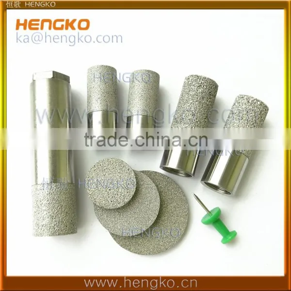 0.5 2 5 10 20 30 50 60 90 Microns Sintered Porous SS 316L Stainless Steel Filter