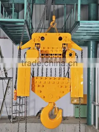 High Quality Fixed Type Electric Chain Hoist With Hook photo-2