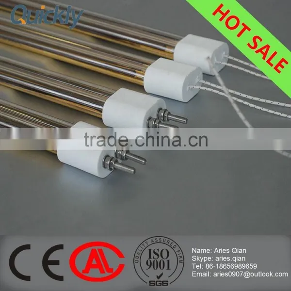 Double Quartz Heat Lamp for Powder Coating Curing photo-3