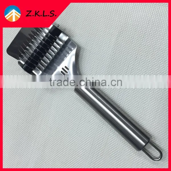 Stainless Kitchen Bacon Meat Vegetable Knife Cutter Item photo-4
