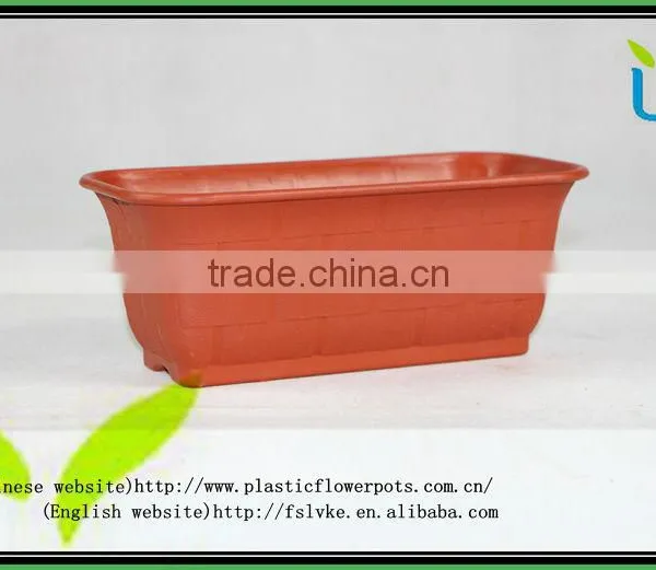 Plastic Pot, Rectangular Planter, Plastic Flower Pot photo-3
