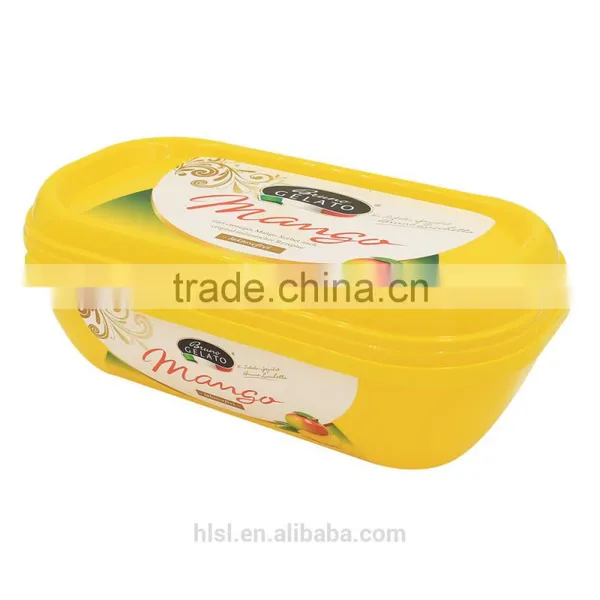 Coloful Disposable PP Ice Cream Container With Lid, Wholesale IML Plastic Ice Cream Container Sizes photo-6