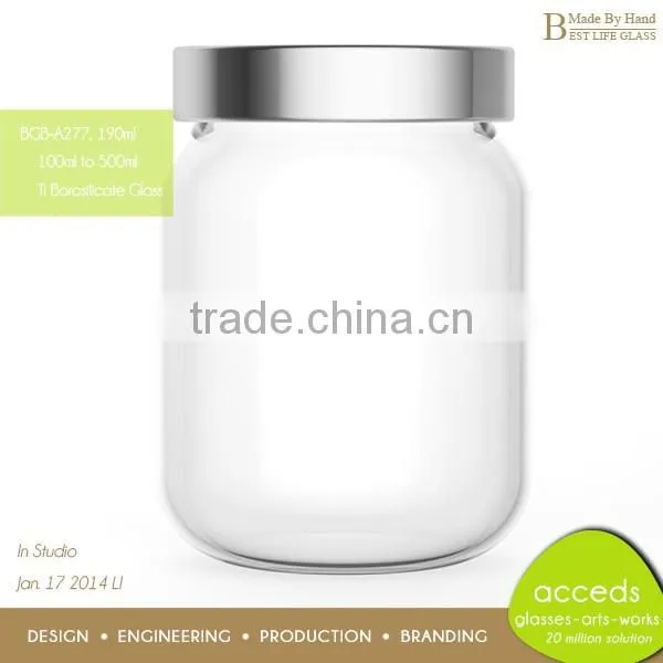 Wholesale Decorative Cheap Empty Airtight Glass Juice Jars photo-3