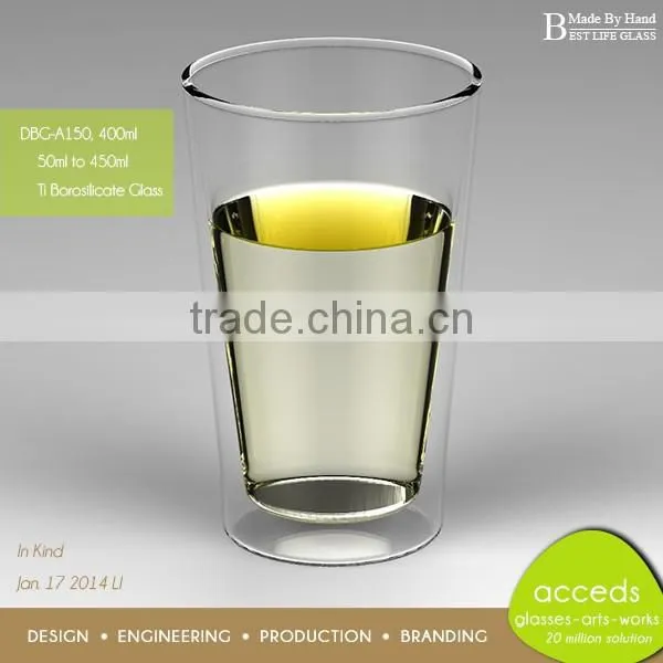 Heat-Resistant Custom New Funky Pyrex Clear Glass Water Mug photo-4