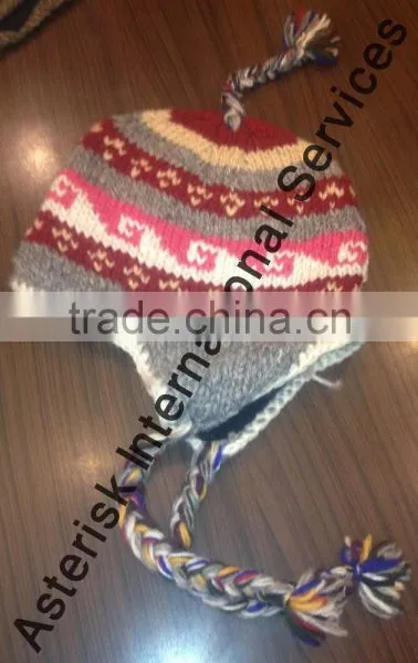 Earflap Woolen Hat