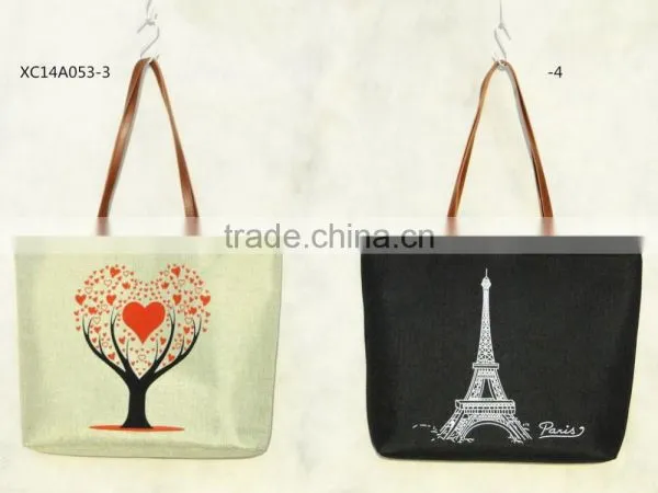 Colorful and Promotional Canvas Tote Bag Wholesale photo-2