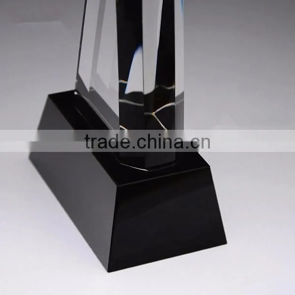 Custom Craft Gifts Blank k9 Heart Crystal Awards photo-6