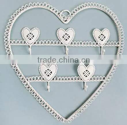 Heart shape Wall Iron Hookers