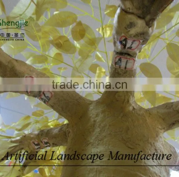 Golden Color Artificial Banyan Tree for Sale photo-3