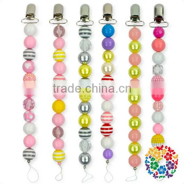 Silicone Baby Pacifier Clip /Baby Teething Pacifier Holder photo-5