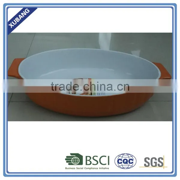Oval Shape Unique Design Ceramic Wholesale Bakeware Set photo-5