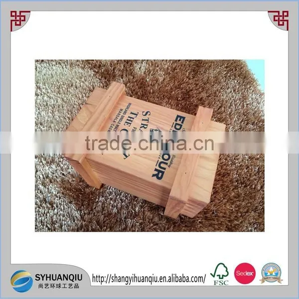 High Quality and Custom Small Order Beer Wooden Beverage Wine Box photo-3