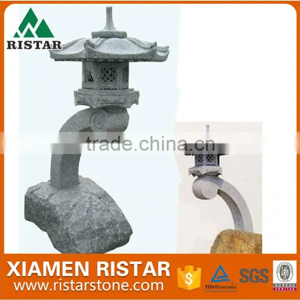 Japanese Style Garden Granite Stone Lanterns photo-6