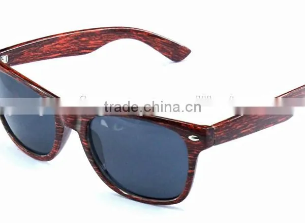 Fake Wooden Sunglasses, Water Transfer Print Sunglasses, Good Quality FDA&CE photo-6
