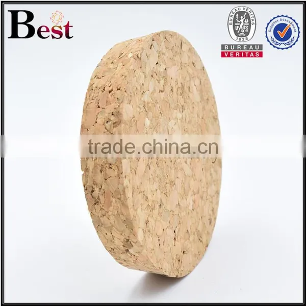 Custom Size Wooden Bottle Cork, Wholesale Cork Bottle Stopper, Bottle Light Cork for Food or Cosmetic Use photo-2