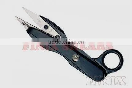 Black Color Grip With Finger Hold Thread Snips