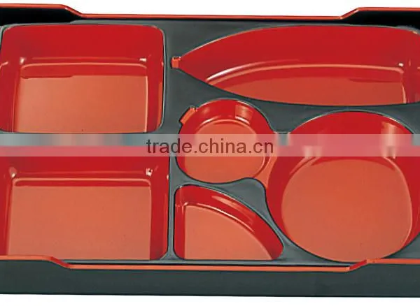 High Quality Rectangular Lunch Box Shokado Bento ABS Japanese Lunch Box Take Out photo-4