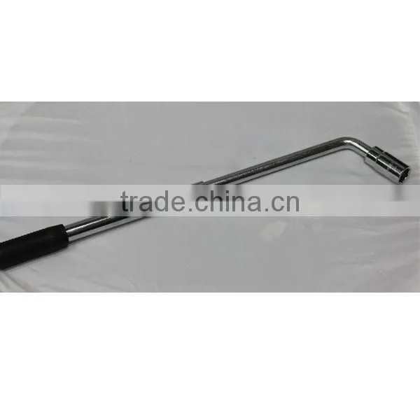 High Quality Adjustable L Shape Carbon Steel Universal Socket Wheel Nut Lug Wrench photo-3