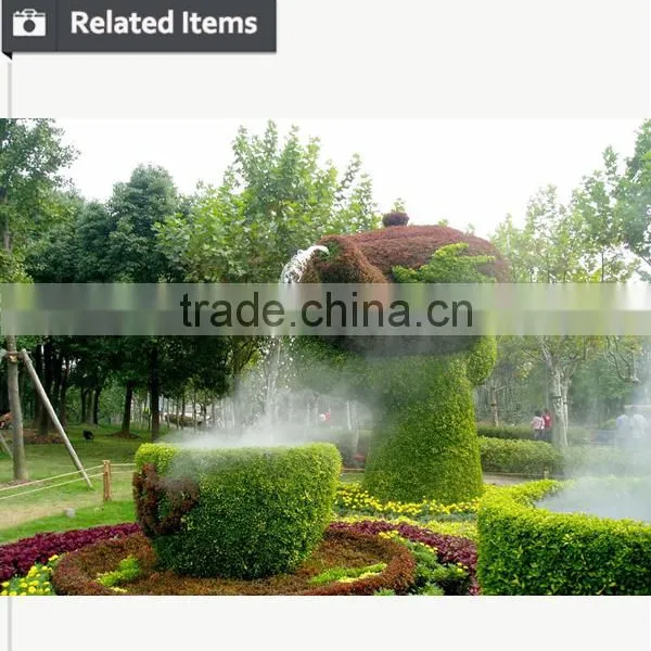 Fake Plastic Grass Hedge Artificial Milan Grass Topiary Animal Made in Dongguan for Wholesale photo-5