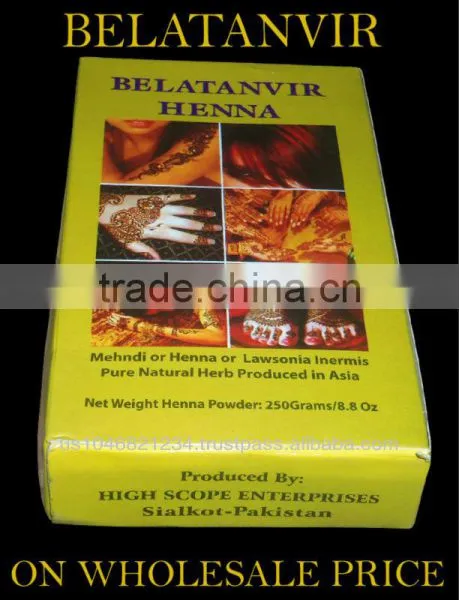 Henna Powder Hair Dye / Hand Feet Body Painting photo-3