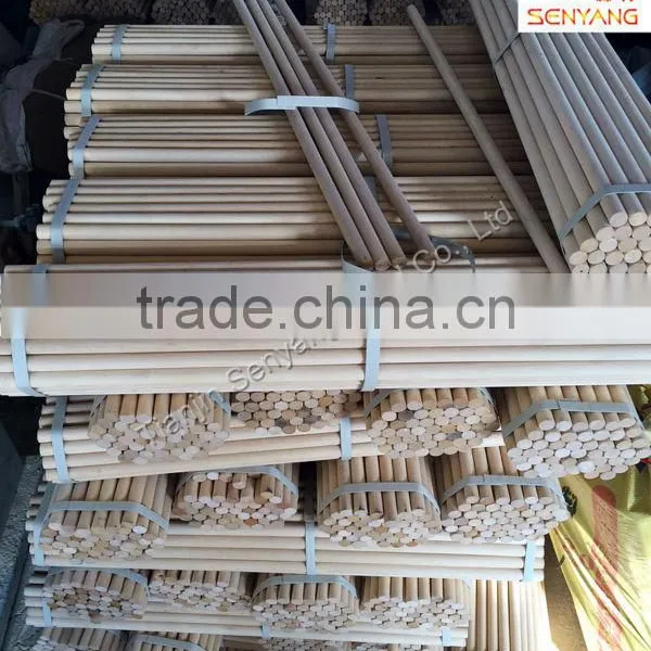 Birch Square Round Wooden Dowel photo-6