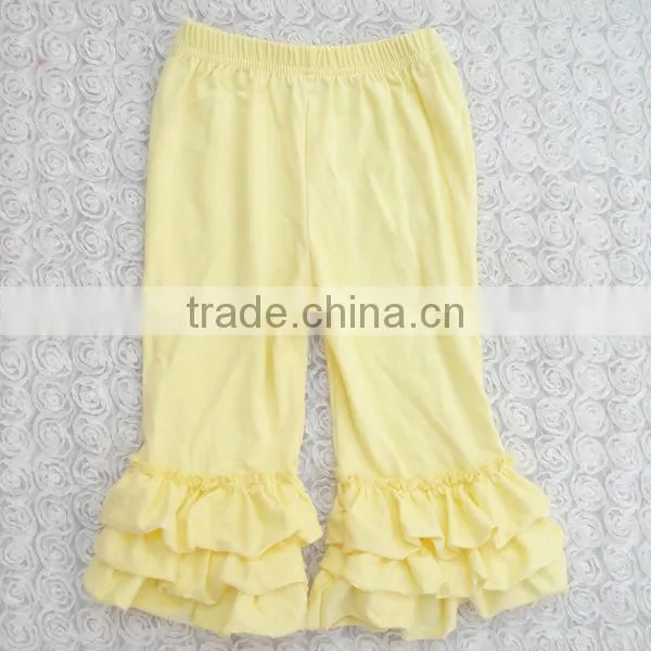 Fall Boutique Girls Leggings Wholesale Baby Kids Girls Icing Ruffle Pants photo-5