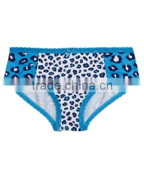 Colored Dots Printing Design Girls Underwear Shorts Briefs photo-3