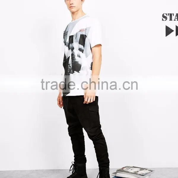 MGOO High Quality 100% Polyester Sublimation Printing Tshirt Customized T-shirt With Photo OEM Dri Ffit Shirts photo-5