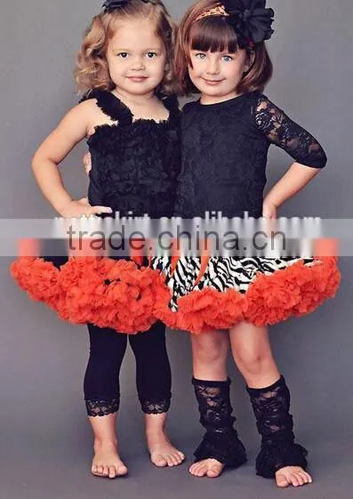 Halloween Costumes China Wholesale Baby Tutu Super Fluffy Soft Pettiskirt in Set Baby Boutique Clothing photo-5