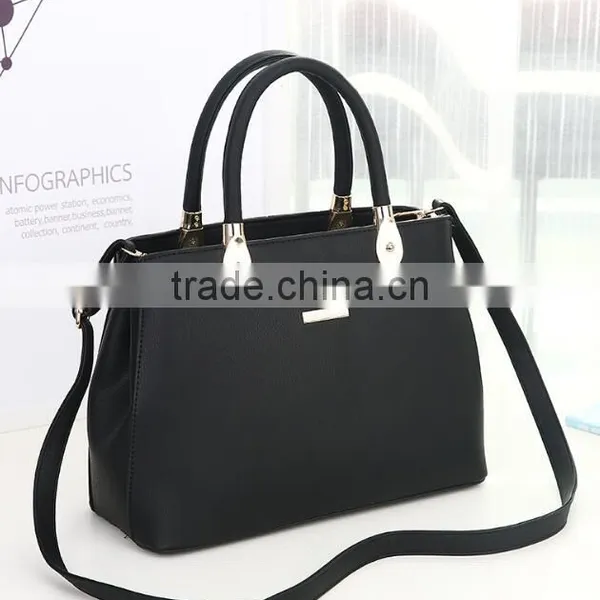 Zm50090b pu Leather Women Shoulder Bag Europe Fashion Pure Ladies Handbag photo-2