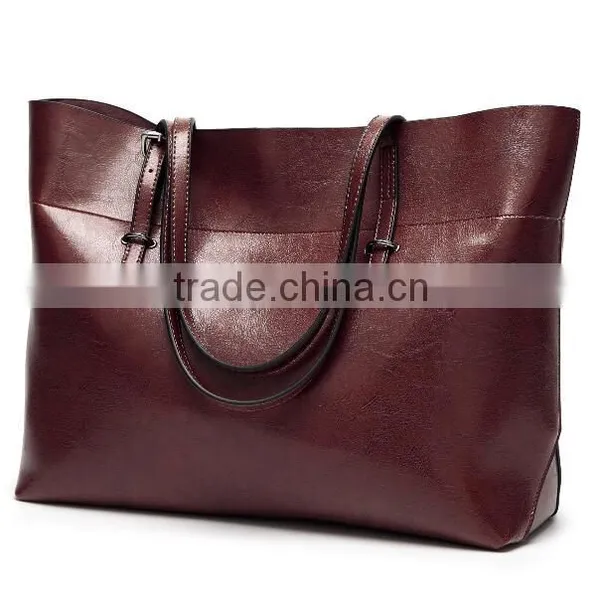 Zm50086b 2017 New Style Bags Women Simple Handbags Hot Sell Shoulder Bag photo-3