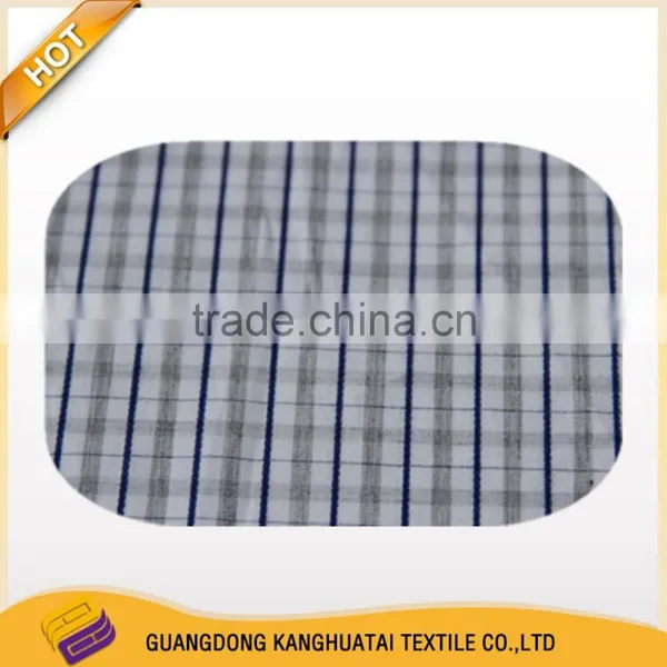 Factory Price 100% Cotton Grid Mercerized Fabric photo-2