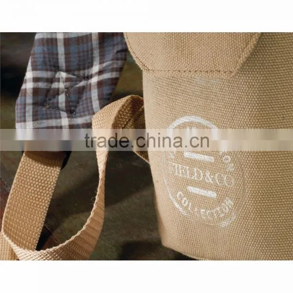 Field & Co. Cambridge 17" Computer Backpack - Cotton Canvas, Padded Laptop Sleeve, Tablet Pocket and Comes With Your Logo photo-4
