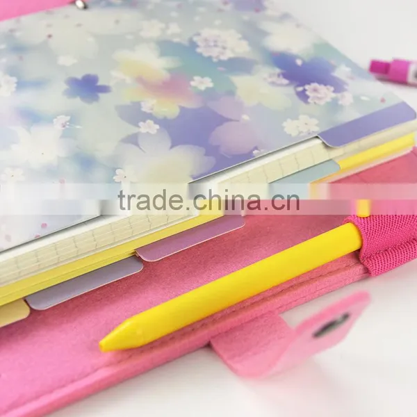 A5 CMYK Printing Index Page Custom Planner Spacer Page 6 Holes Card Inner Page photo-2