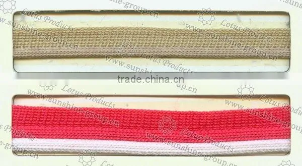 Polyamide coated woven label tape