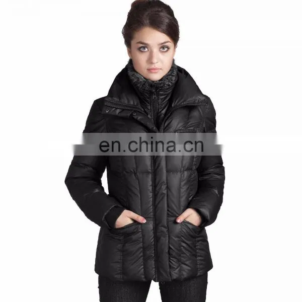 Women Jacket Slim Short Padded photo-3