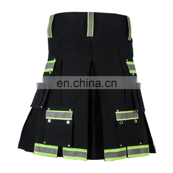 Modern Bunker Gear Turnout Box Plated Firefighter Kilt photo-3