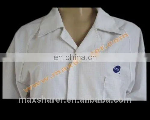 Cheap Price Electronic Factory Garment Antistatic Esd Cleanroom Esd Standard 3/4 Clothes photo-3
