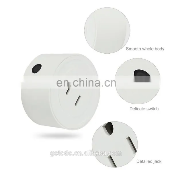 Smart WiFi Wall Socket Plug Mini Power Wireless Switch for Amazon Alexa photo-2
