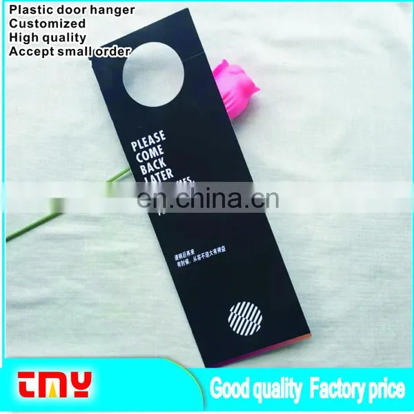 Wholesale Hotel Do Not Disturb Door Hanger Custom Disposable Plastic Pvc Door Hanger photo-6
