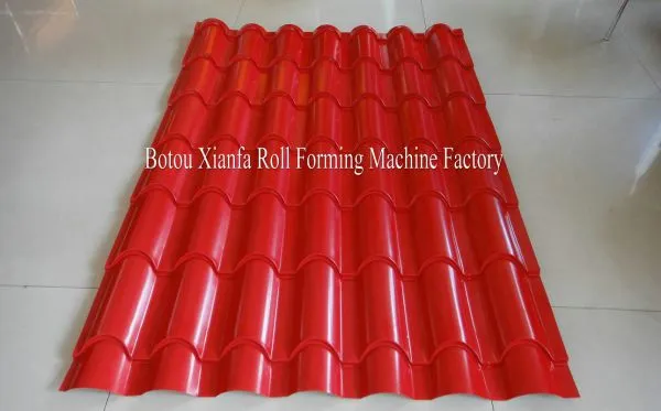 Double Glazed Tile and Trapezoidal Forming Machine photo-5