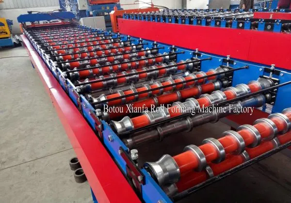 High Quality Roof Tile Roll Forming Machine photo-5