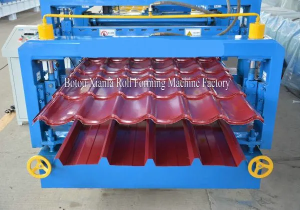 Double Decker Roof Roll Forming Machine photo-3