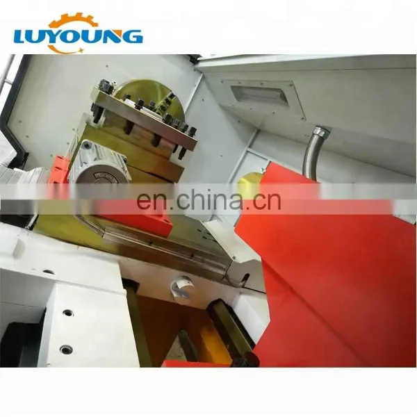 CK61100 Cnc Lathe Machine Horizontal With 2 Axis Tool Holder photo-5