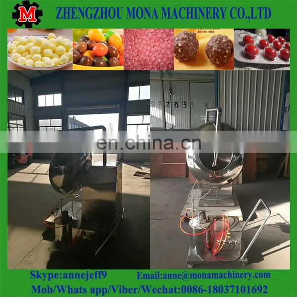 Automatic Chocolate Candy Coating Machine With Spray System photo-6